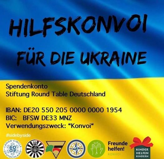 Spendensammlung für Ukraine
